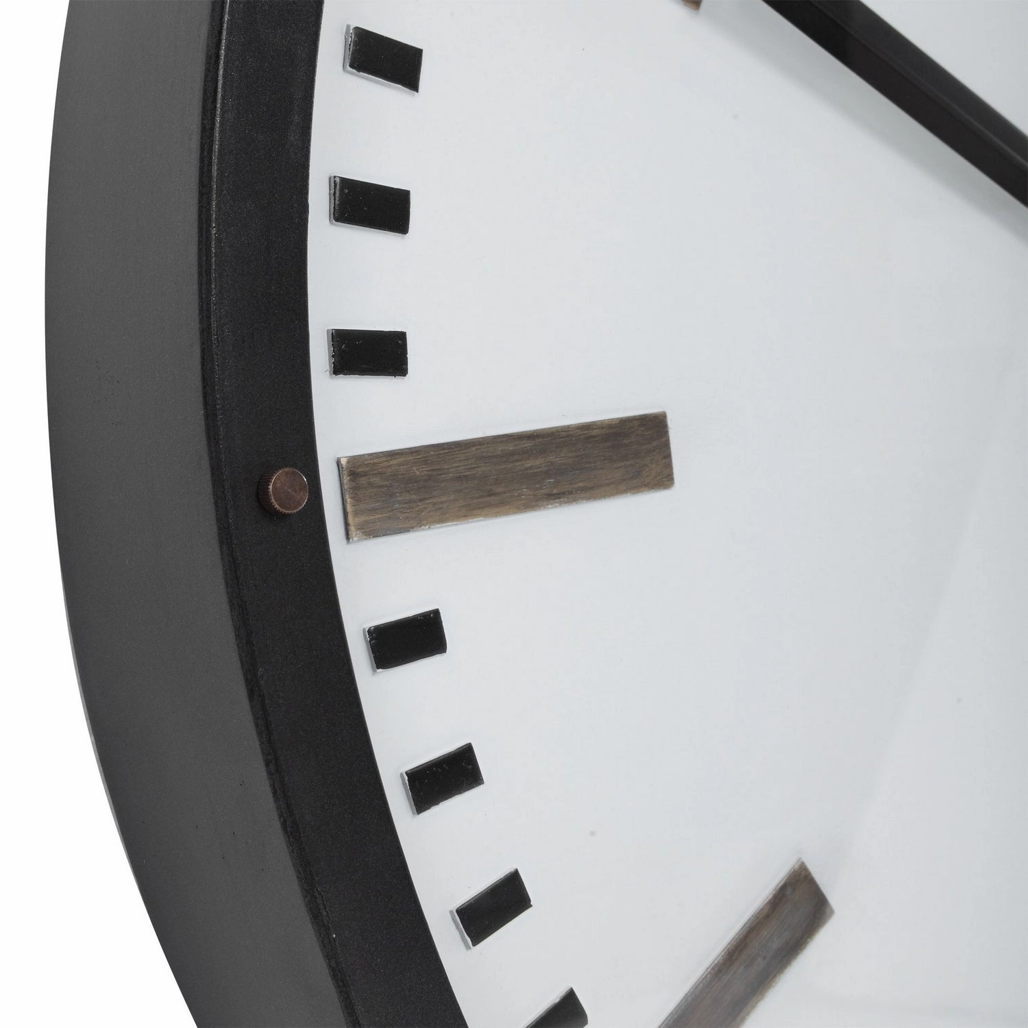 Fleming Wall Clock Dark Bronze Clocks decor discount