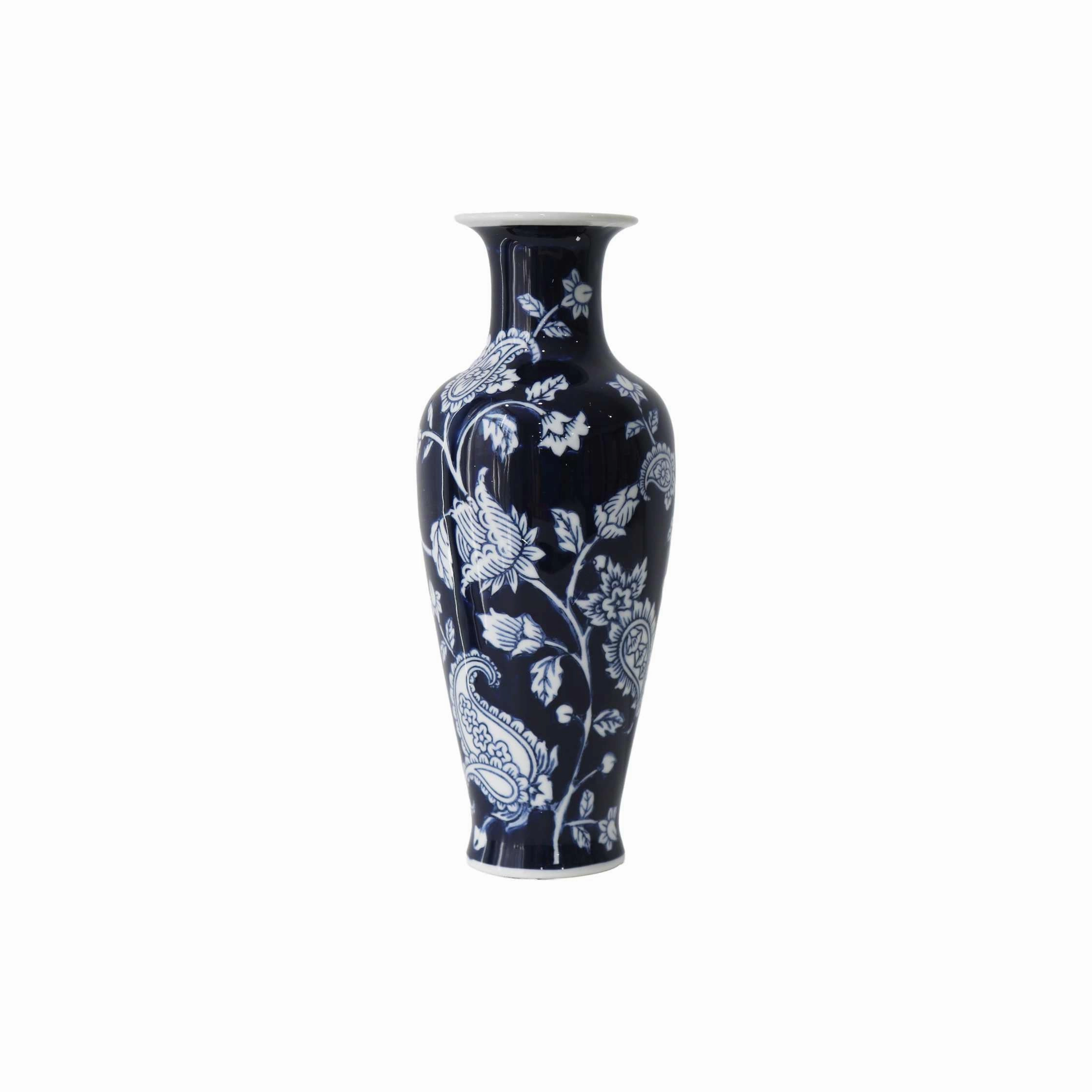 Fleur Navy 25cm Vase Cheap Vases for home