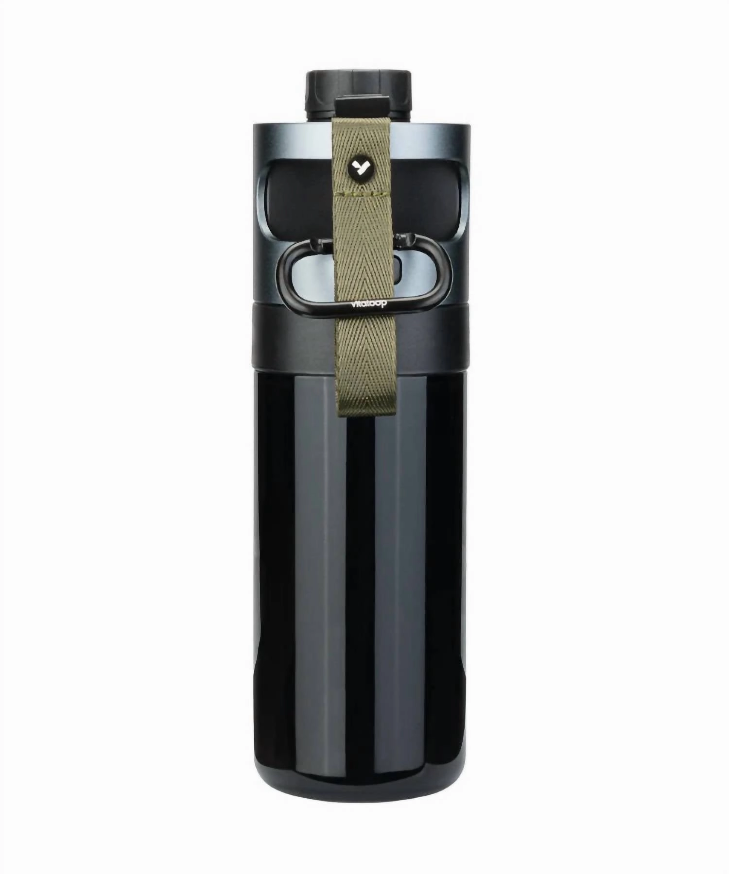 Flexguard Multistage Water Filtration Bottle In Black