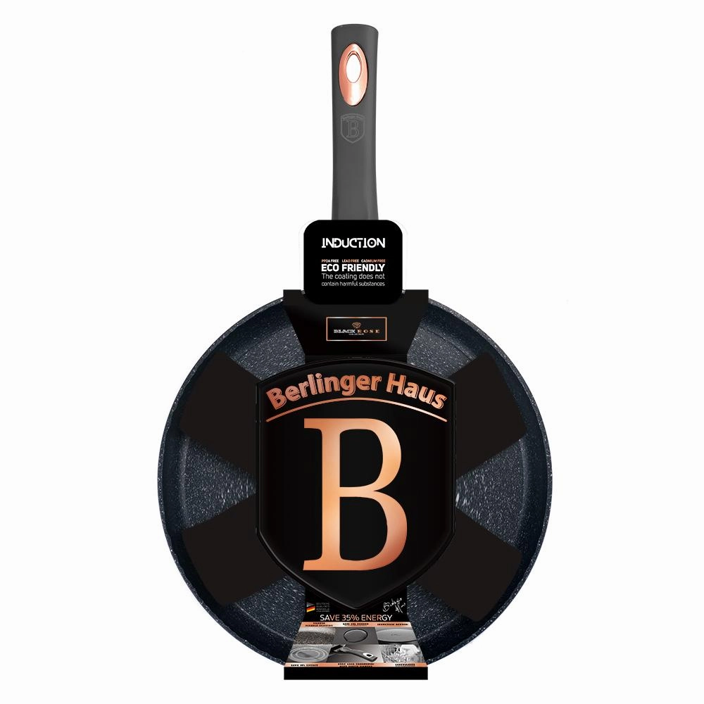 Flip Frypan 10 1/4 inches w/ Protector Black Rose Gold Collection