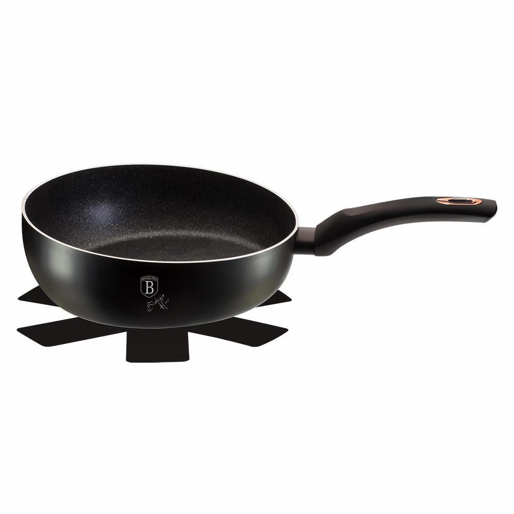 Flip Frypan 10 1/4 inches w/ Protector Black Rose Gold Collection Cookware holiday sale