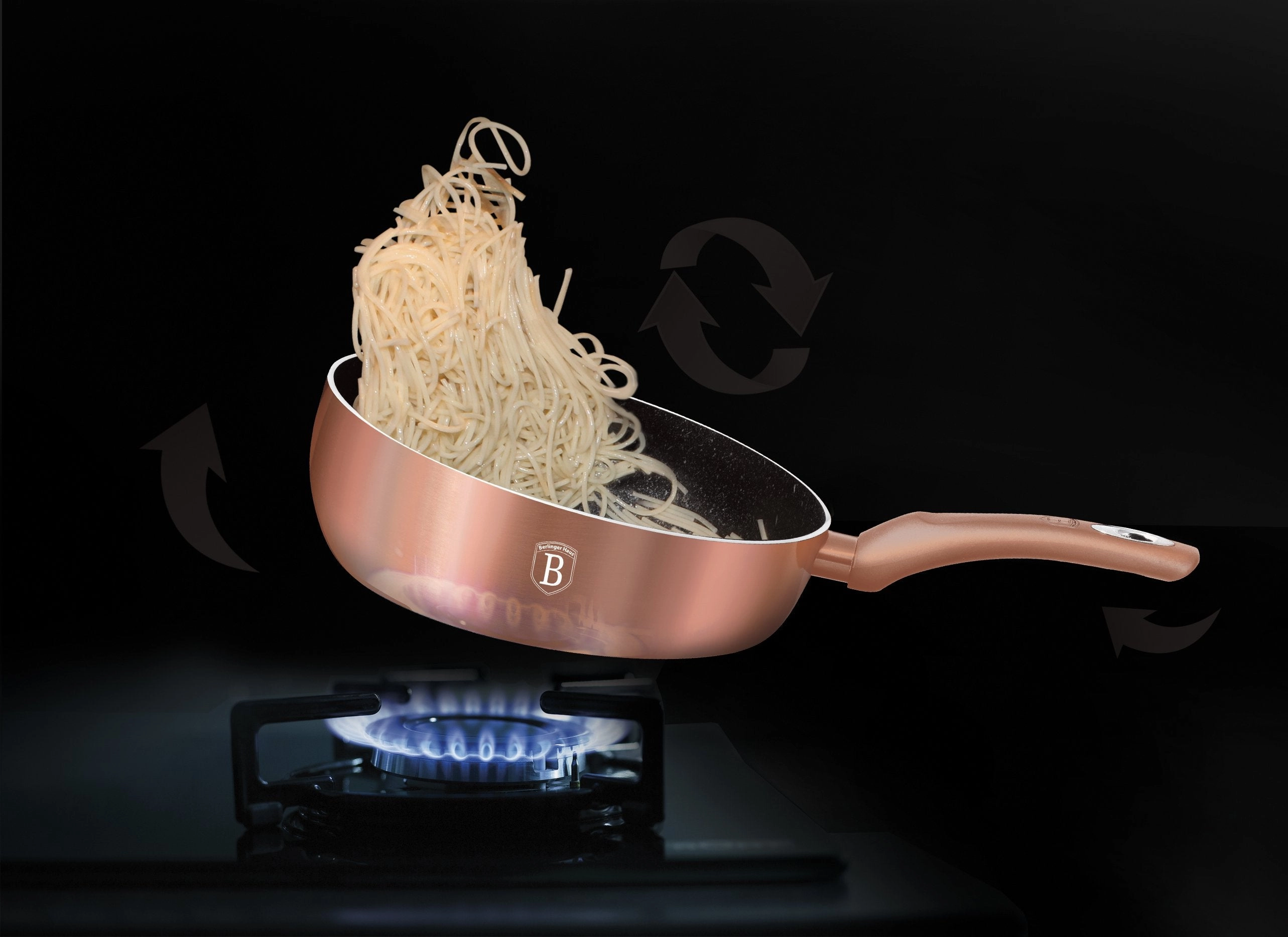 Flip Frypan 10 1/4 inches w/ Protector Rose Gold Collection