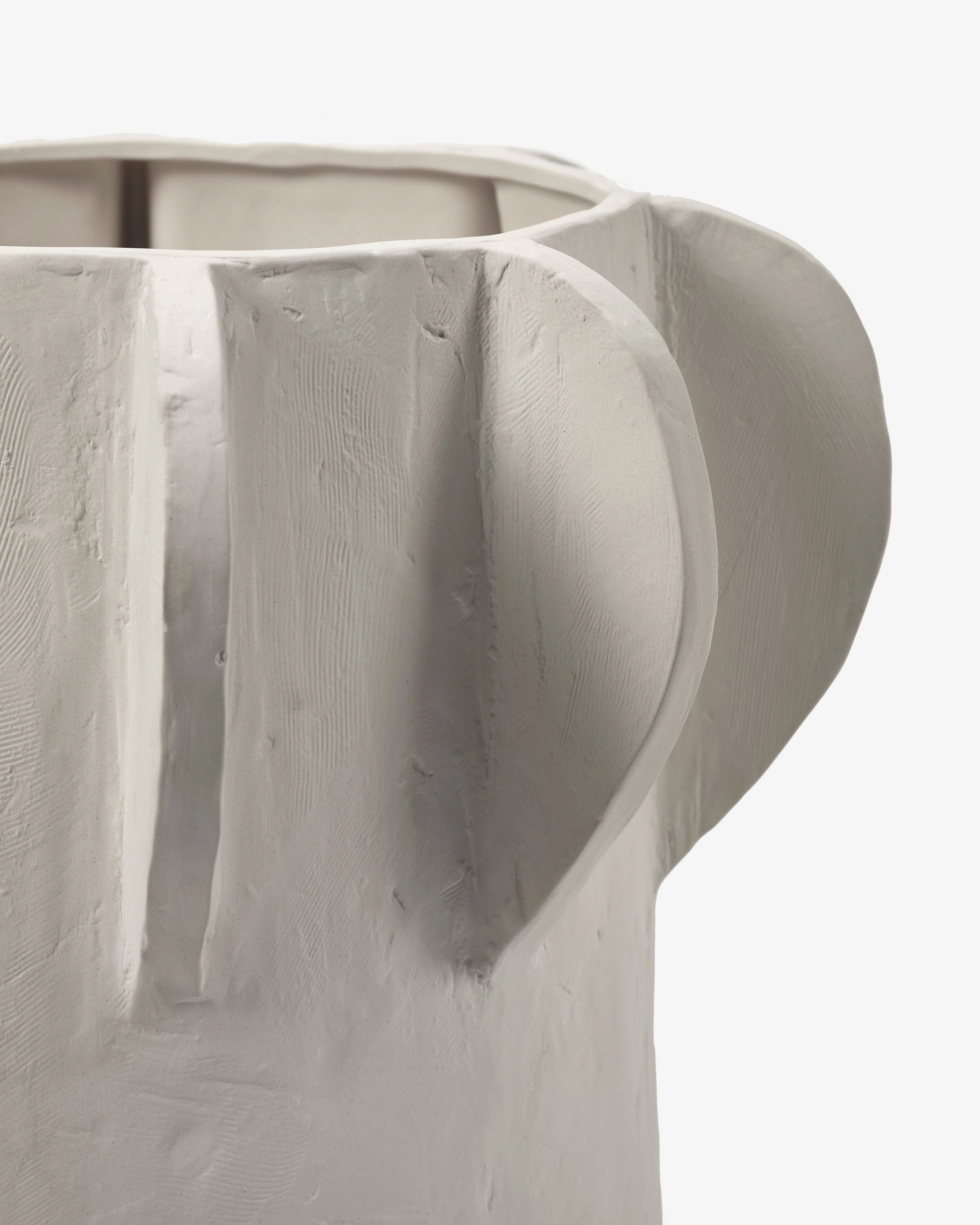 Flower pot 02 L beige Molly