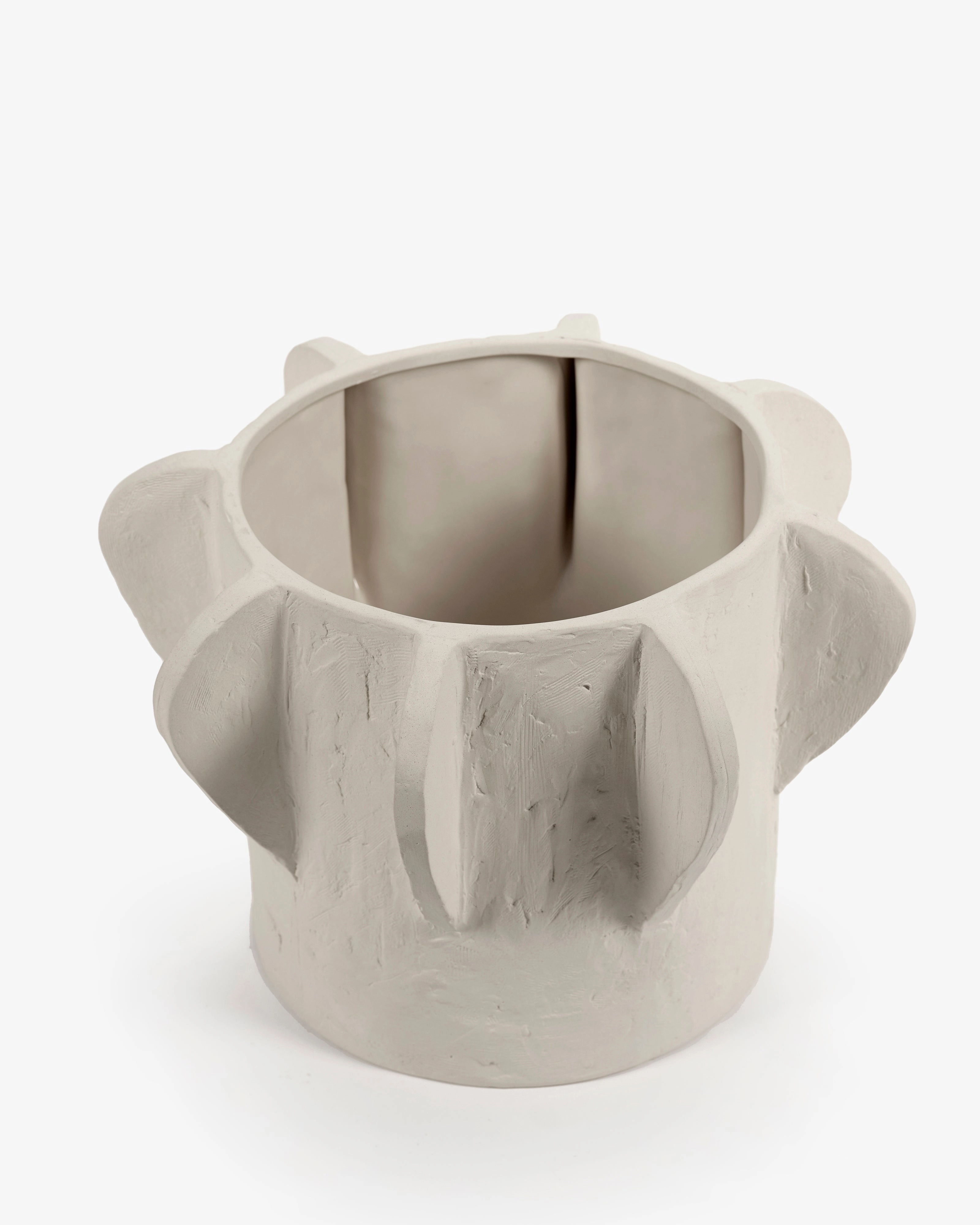 Flower pot 02 M beige Molly