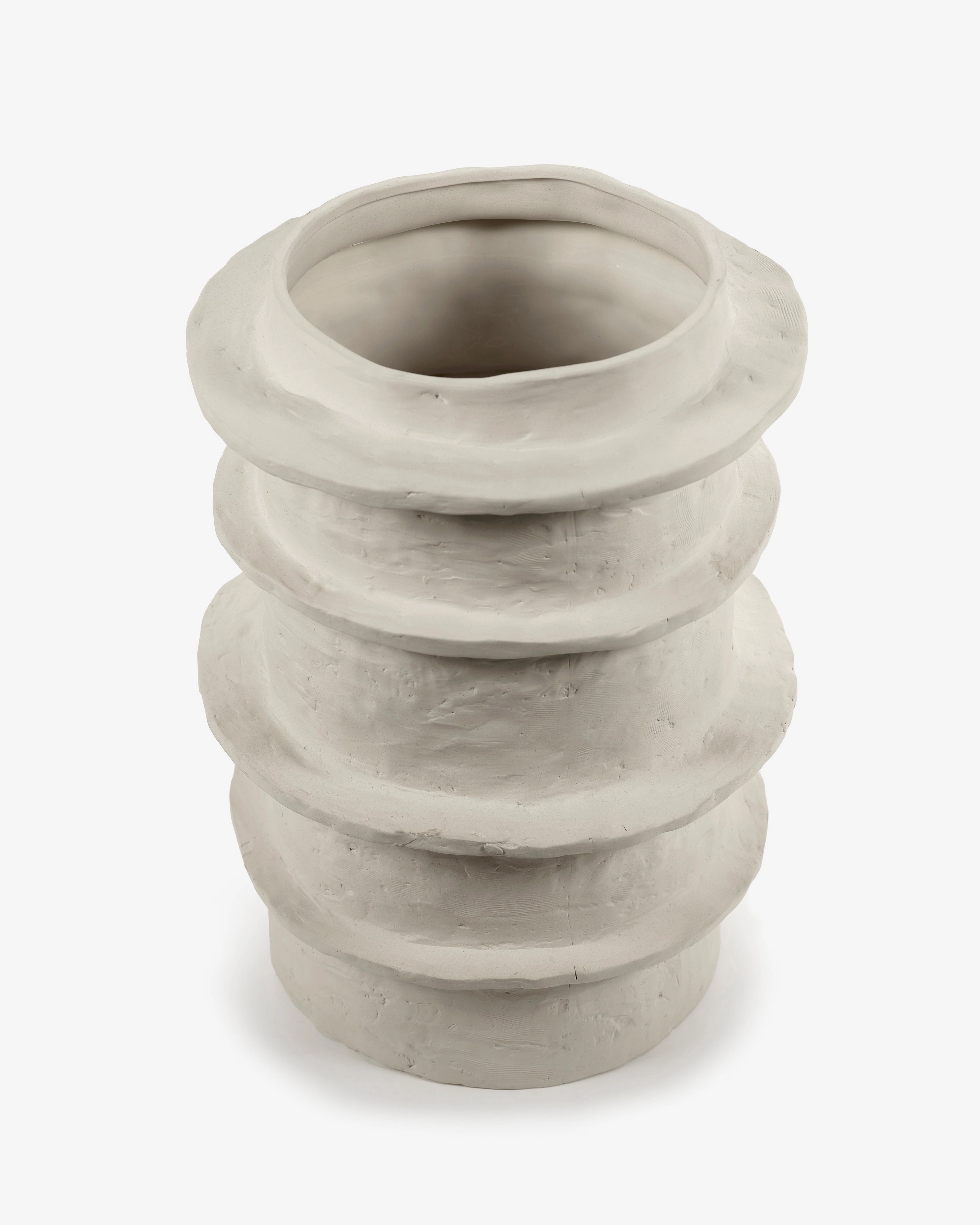Flower pot 03 M beige Molly