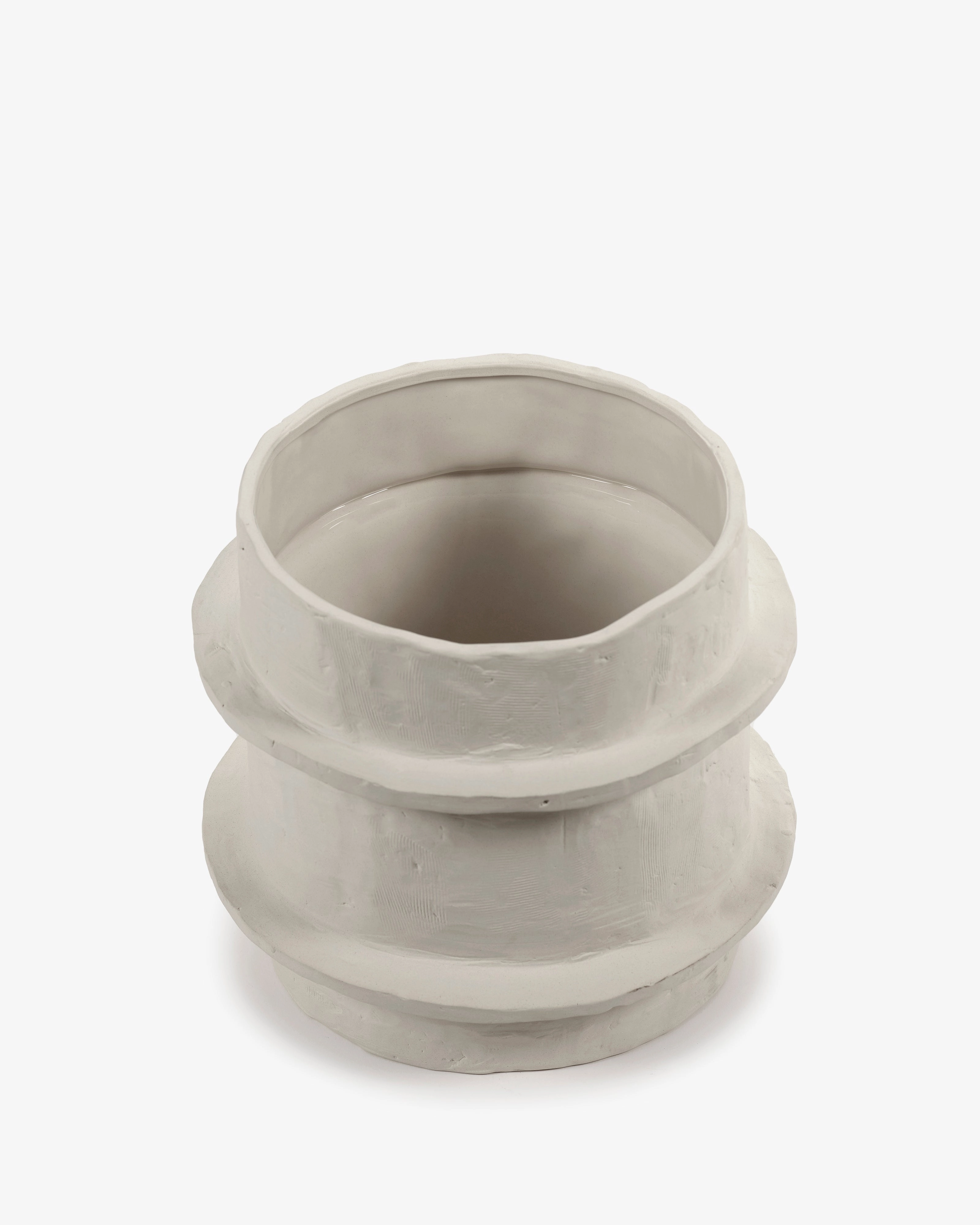 Flower pot 04 M beige Molly