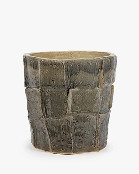 Flower pot dark gray Look at me Pottery & Urban Jungle decor outlet