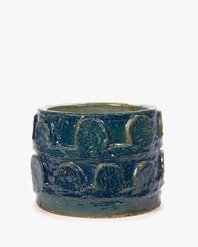Flower pot S blue green Look at me Pottery & Urban Jungle decor outlet