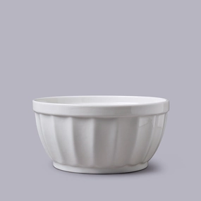 Fluted Bowl 700ml, White Serveware Good quality and affordable