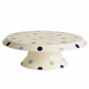 Footed Cake Plate, D29.5cm, Blue Spot Serveware Good quality and affordable