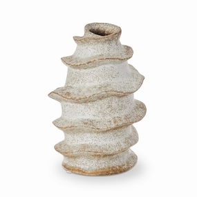 Fossil Charcoal Bud Vase Tall D10.8X15.7cm Cheap Vases for home