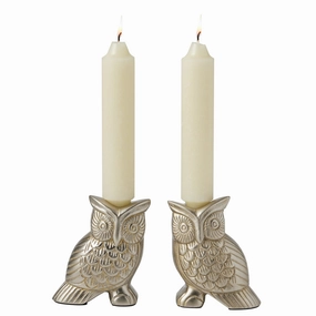 Francisco Tarnished Silver Candle Holder Set/2 Candle Holders discount collection