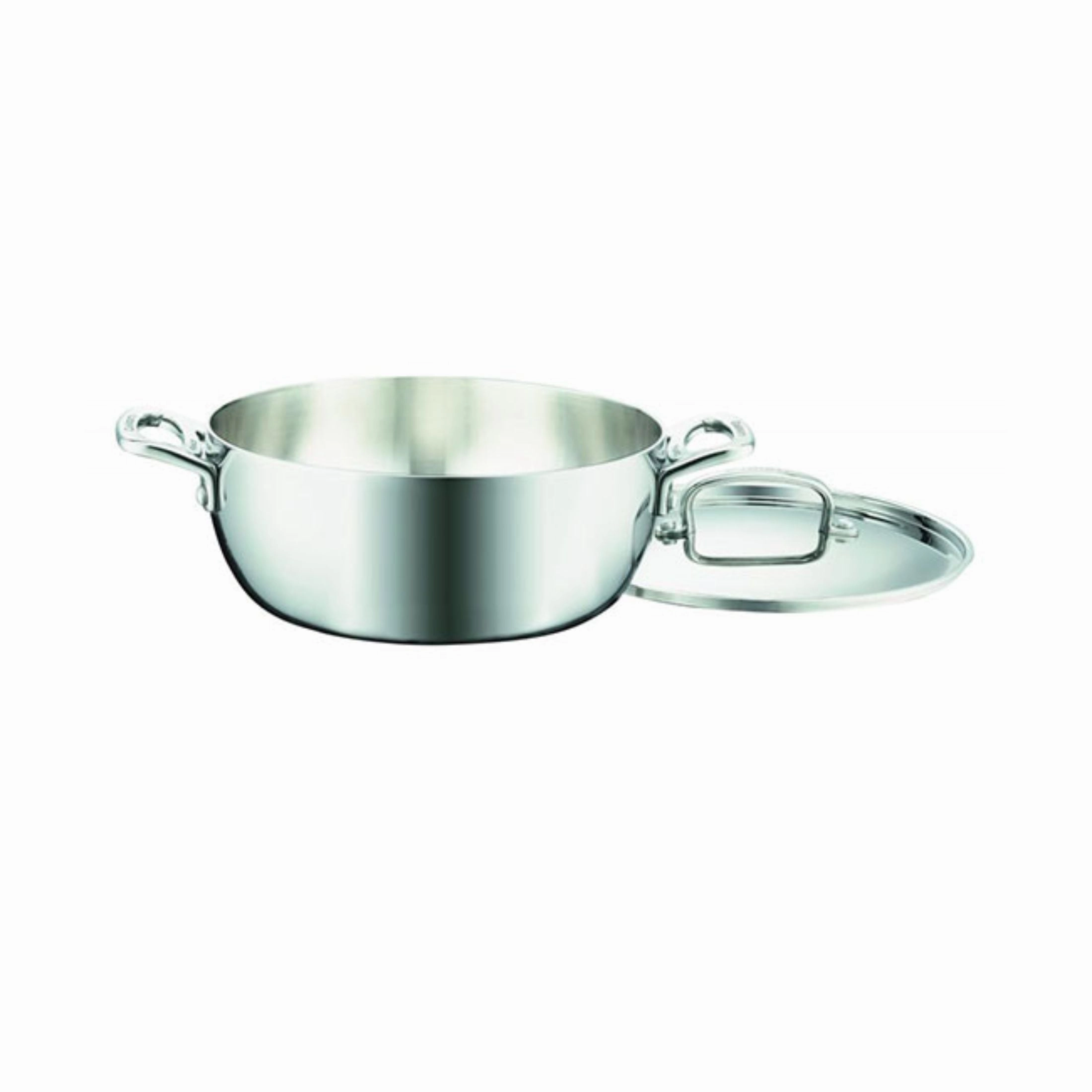 French Classic Tri-Ply Stainless Cookware 4.5 Qt. Dutch Oven With Cover