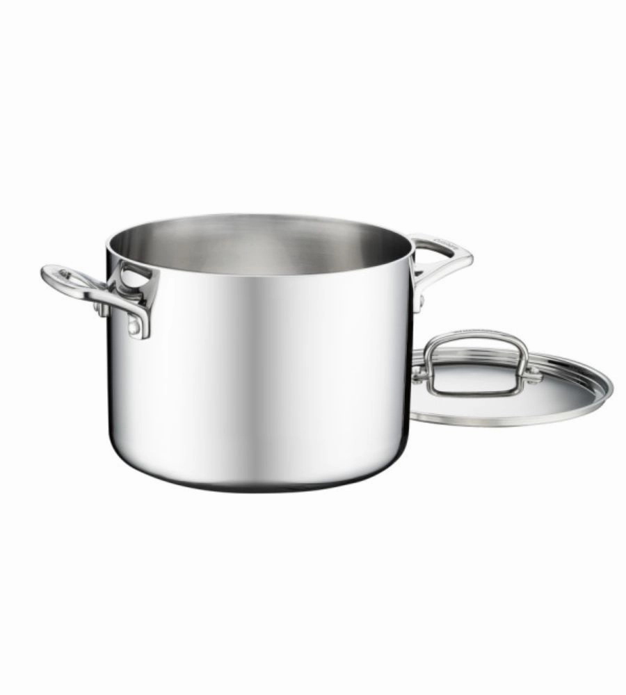 French Classic Tri-Ply Stainless Cookware 6 Qt. Stockpot W/Cover Cookware holiday sale