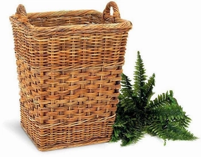 French Country Orchard Rattan Basket Decorative Baskets clearance deals