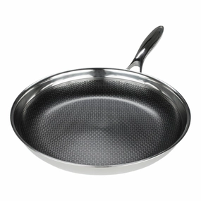 Frieling Black Cube 11 Inch Stainless/Nonstick Hybrid Fry Pan Cookware holiday sale