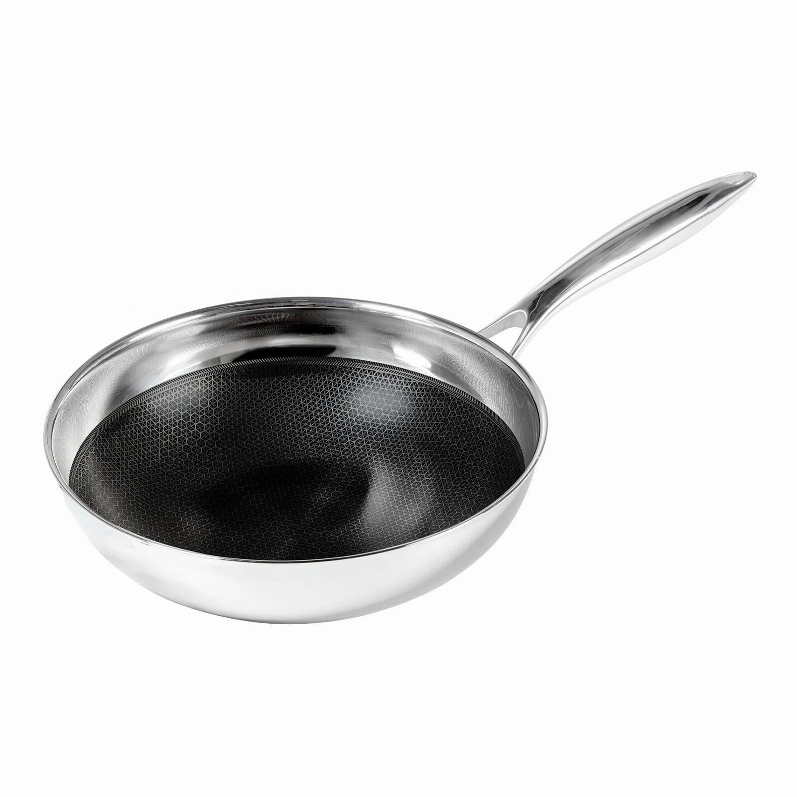 Frieling Black Cube 9-1/2 Inch 2.5 Quart Stainless/Nonstick Hybrid Chef's Pan Cookware holiday sale