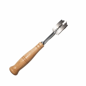 Frieling Bread Lame Dough Scoring Blade w/Extra Blades and Cover, 7.5 Inch, Natural Wood Handle Cutlery outlet discounts