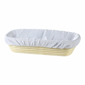 Frieling Rectangular Brotform Liner, 100% Cotton Bakeware online promo