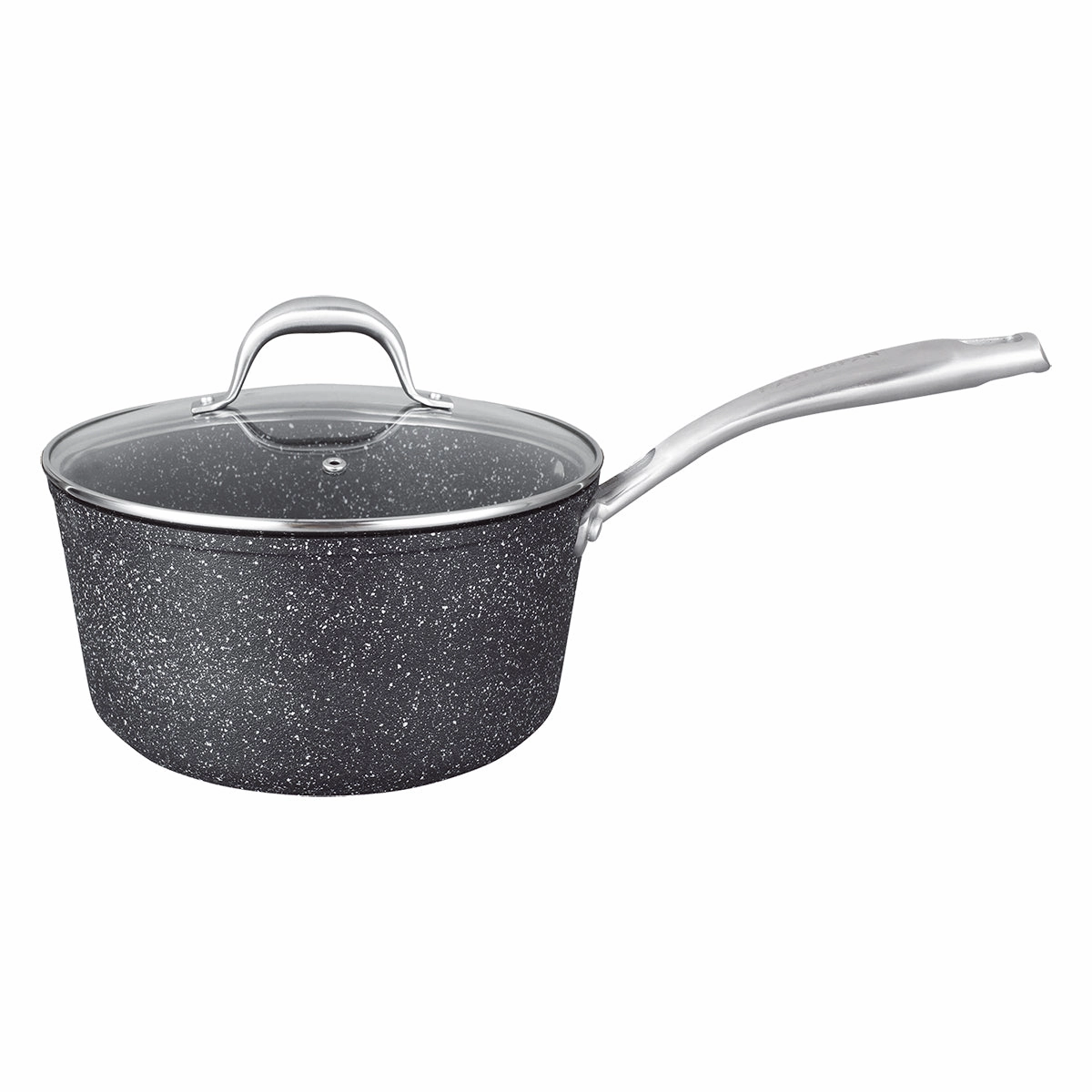 Fry Pan & Skillet Non-Stick Cast Aluminum Granite Look Finish, 9.5"
