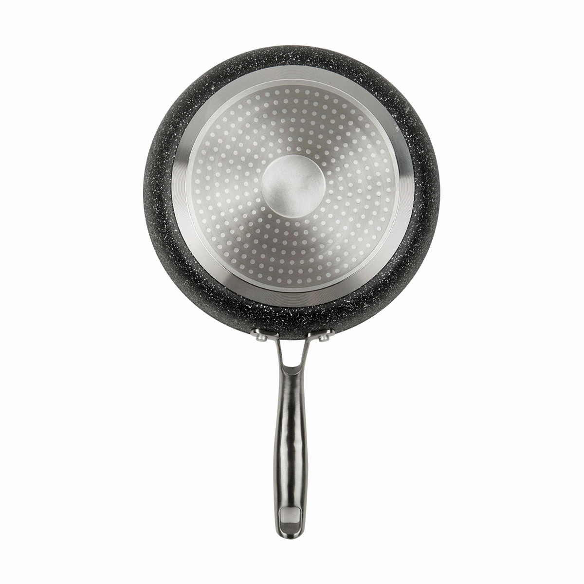 Fry Pan & Skillet Non-Stick Cast Aluminum Granite Look Finish