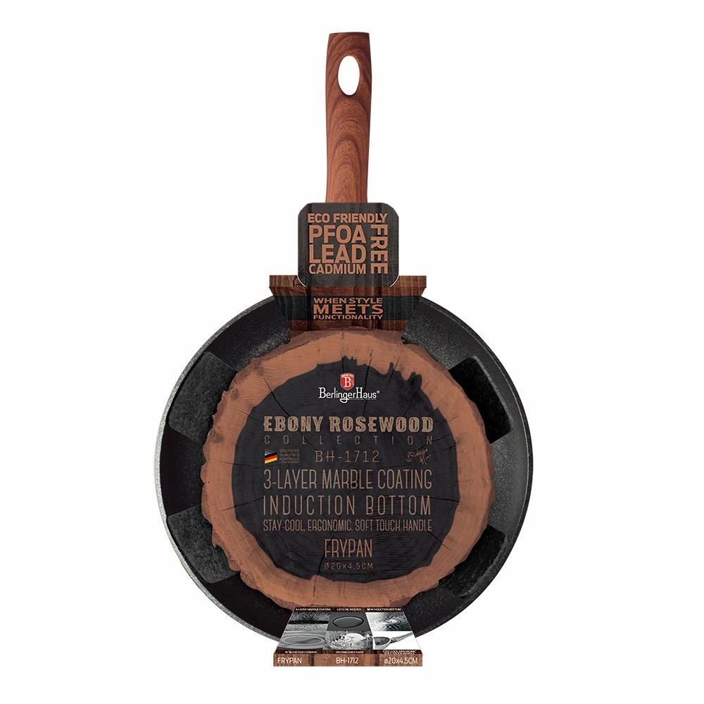 Frypan 8 inches w/ Protector Ebony Rosewood Collection