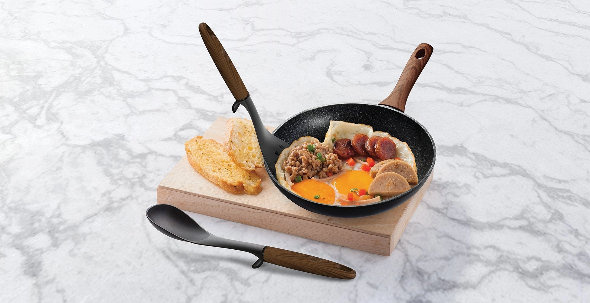 Frypan 8 inches w/ Protector Ebony Rosewood Collection