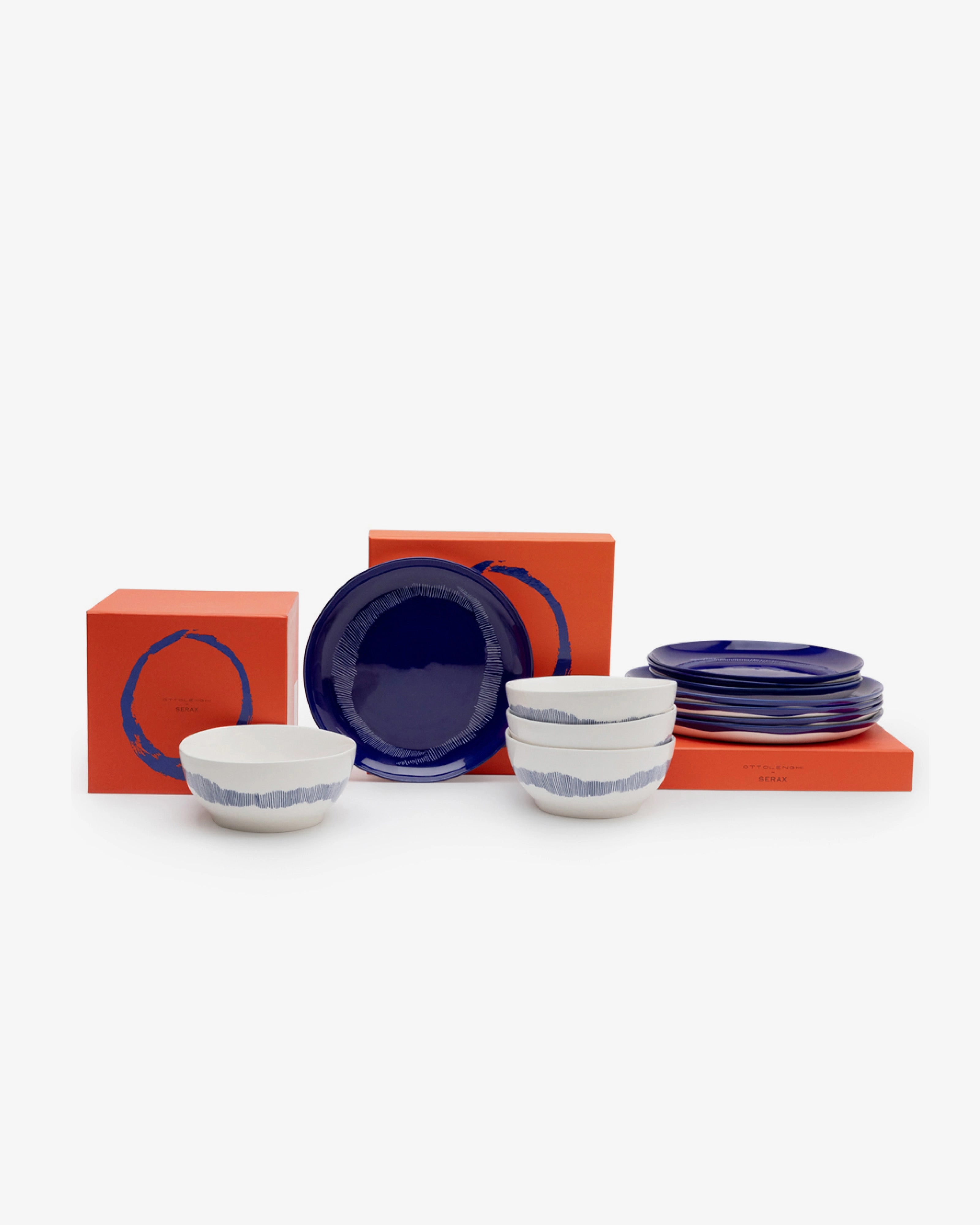Full Set 12 pieces blue Feast