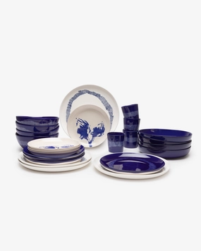 Full Set 24 pieces blue Feast Buy Dinnerware online shop