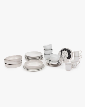 Full Set 24 pieces Off-white La Mre Buy Dinnerware online shop