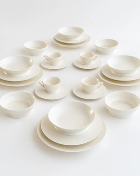 Full Set 24 pieces Off White Ra Buy Dinnerware online shop
