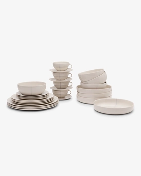 Full set 28 pieces salt zuma Buy Dinnerware online shop