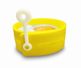 Fusionbrands EggXactRing Adjustible Silicone Egg Ring, Yellow Cooking Tools & Accessories mega discount