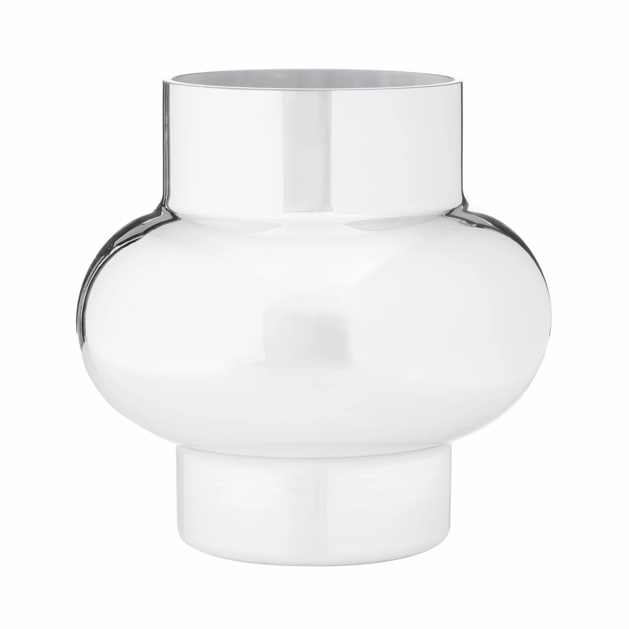 Gallium Glass Metallic Vase L 27x27x27cm Cheap Vases for home