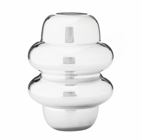 Gallium Glass Metallic Vase S 14x14x20cm Cheap Vases for home