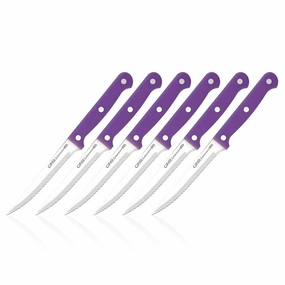Ginsu Essential Dishwasher Safe 6 Piece Steak Knife Set Cutlery outlet discounts