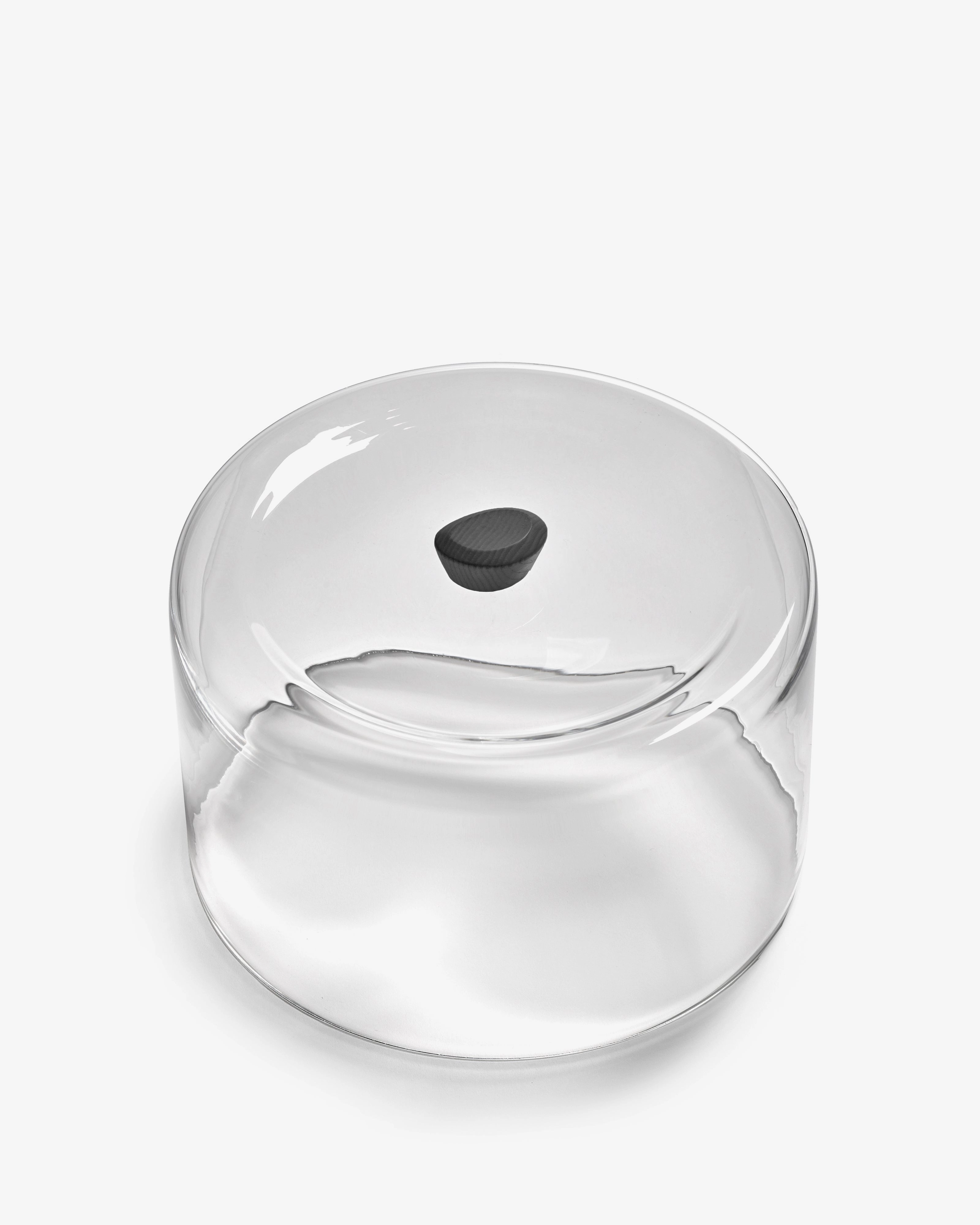 Glass dome black Dune Glassware Tableware discount