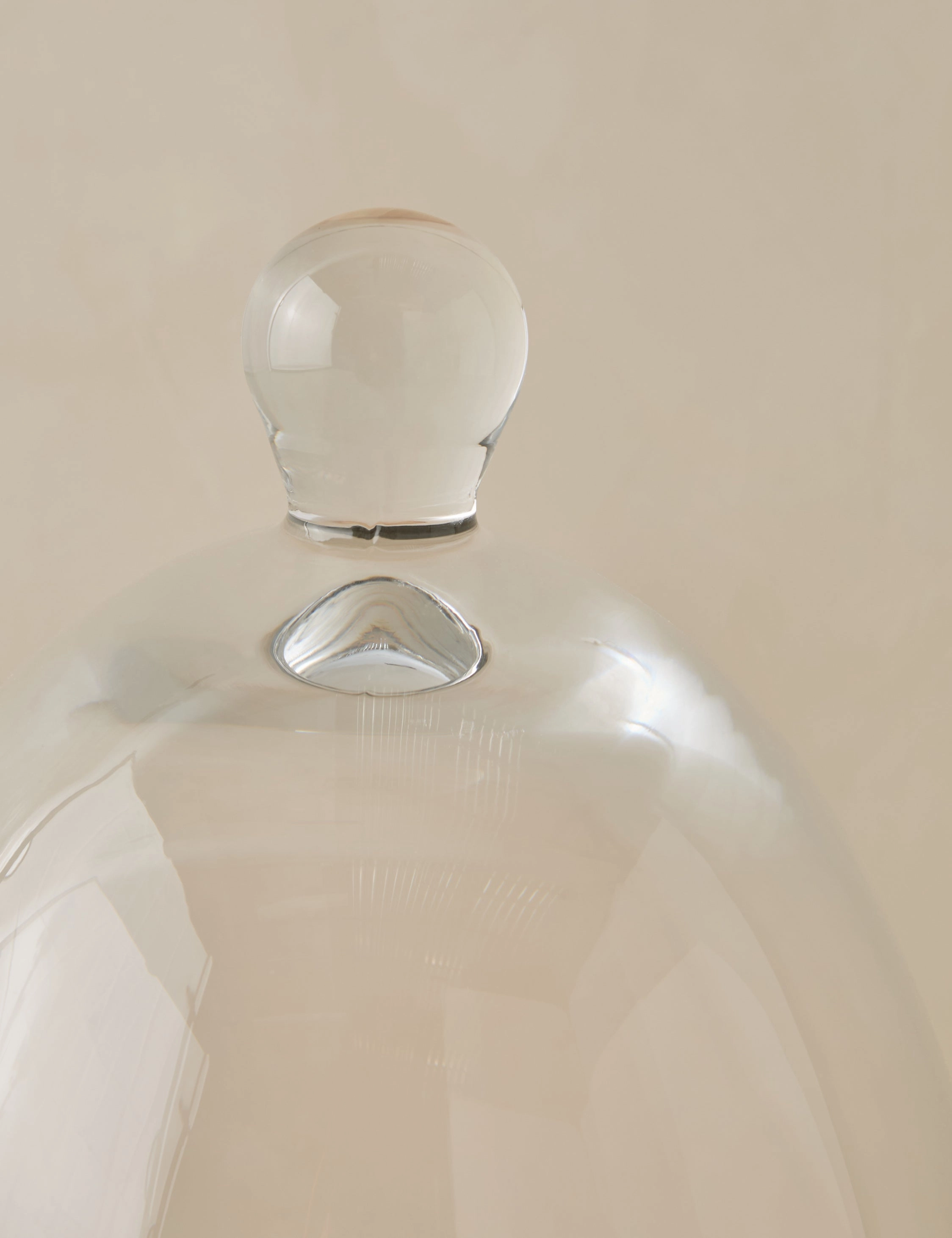 Glass Dome with Wood Base by etHOME