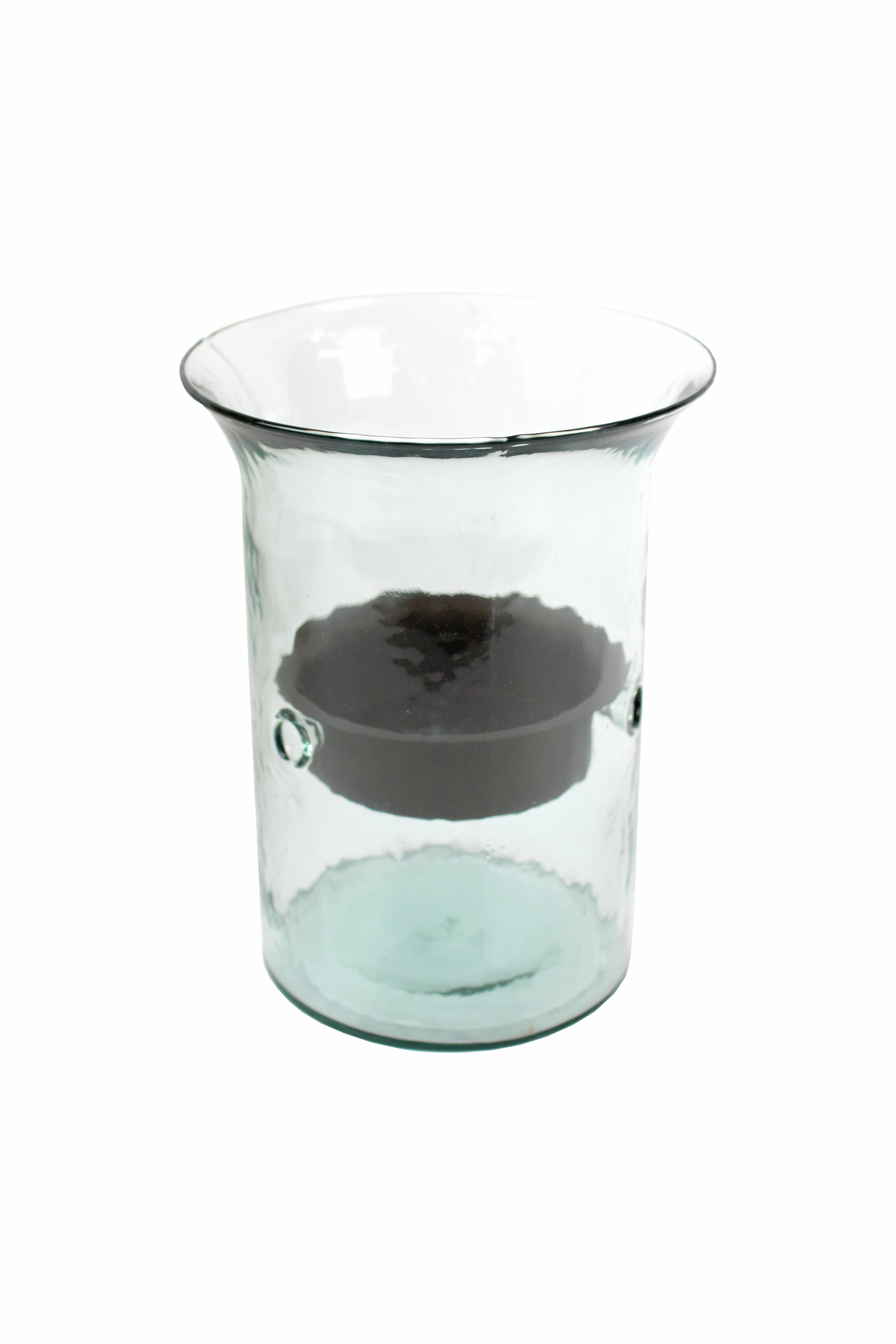 Glass Hurricane Candle Holders