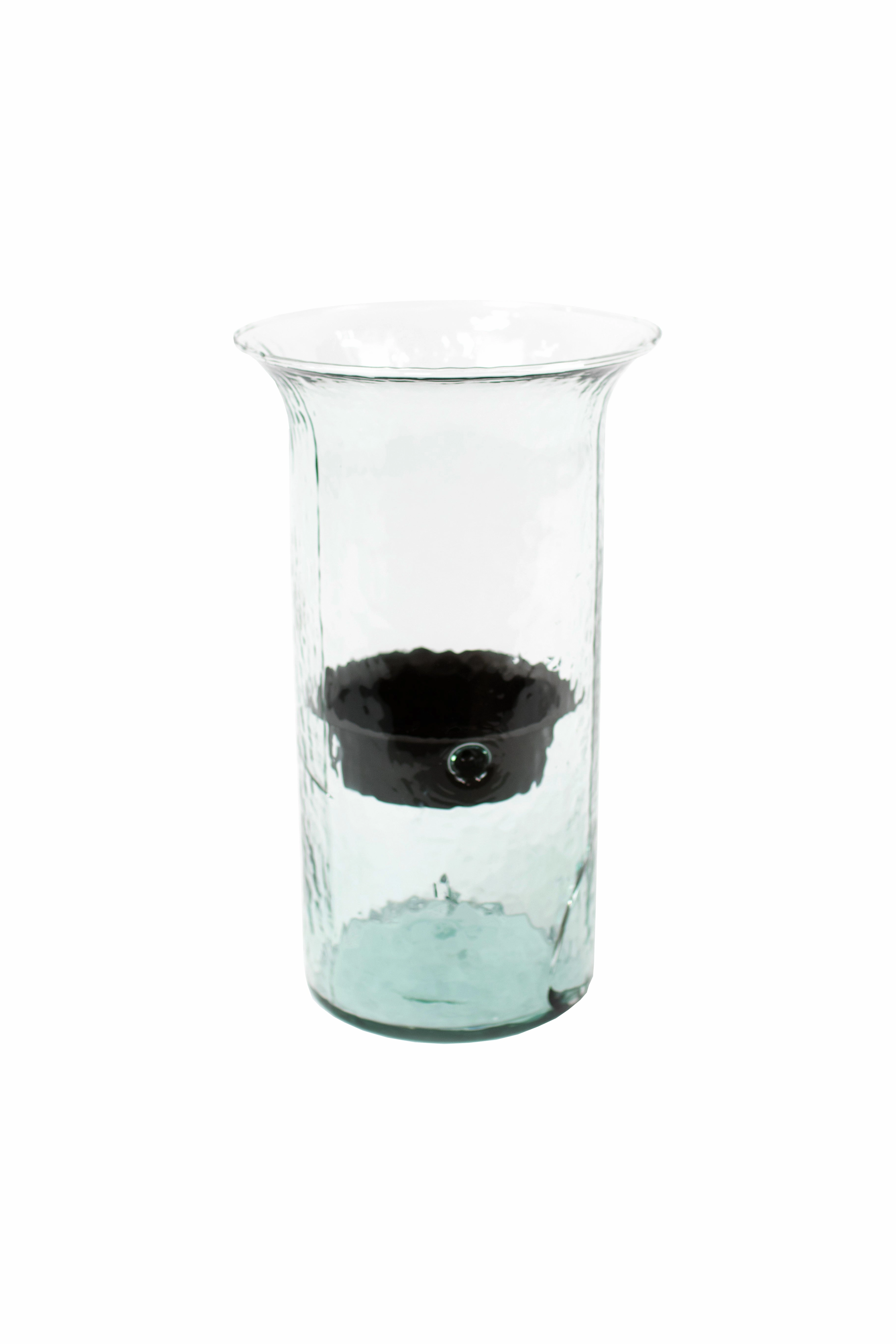 Glass Hurricane Candle Holders