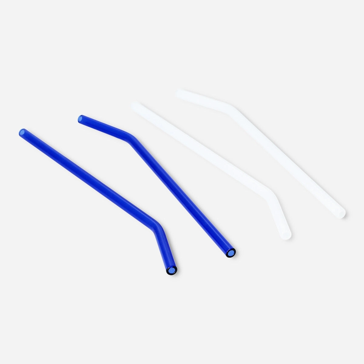 Glass straws - 4 pcs