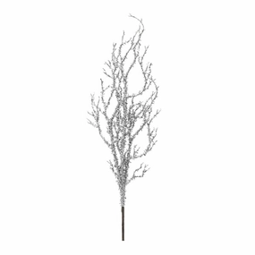 Glitter Branch (Set of 6) 24.5"H Plastic Faux Florals online special