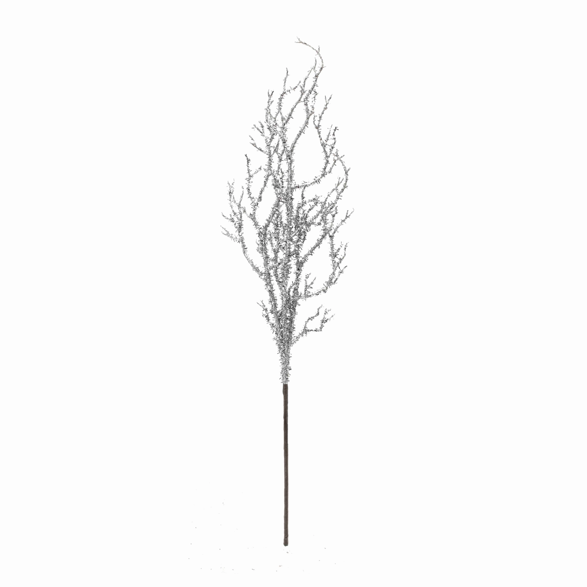Glitter Branch (Set of 6) 24.5"H Plastic