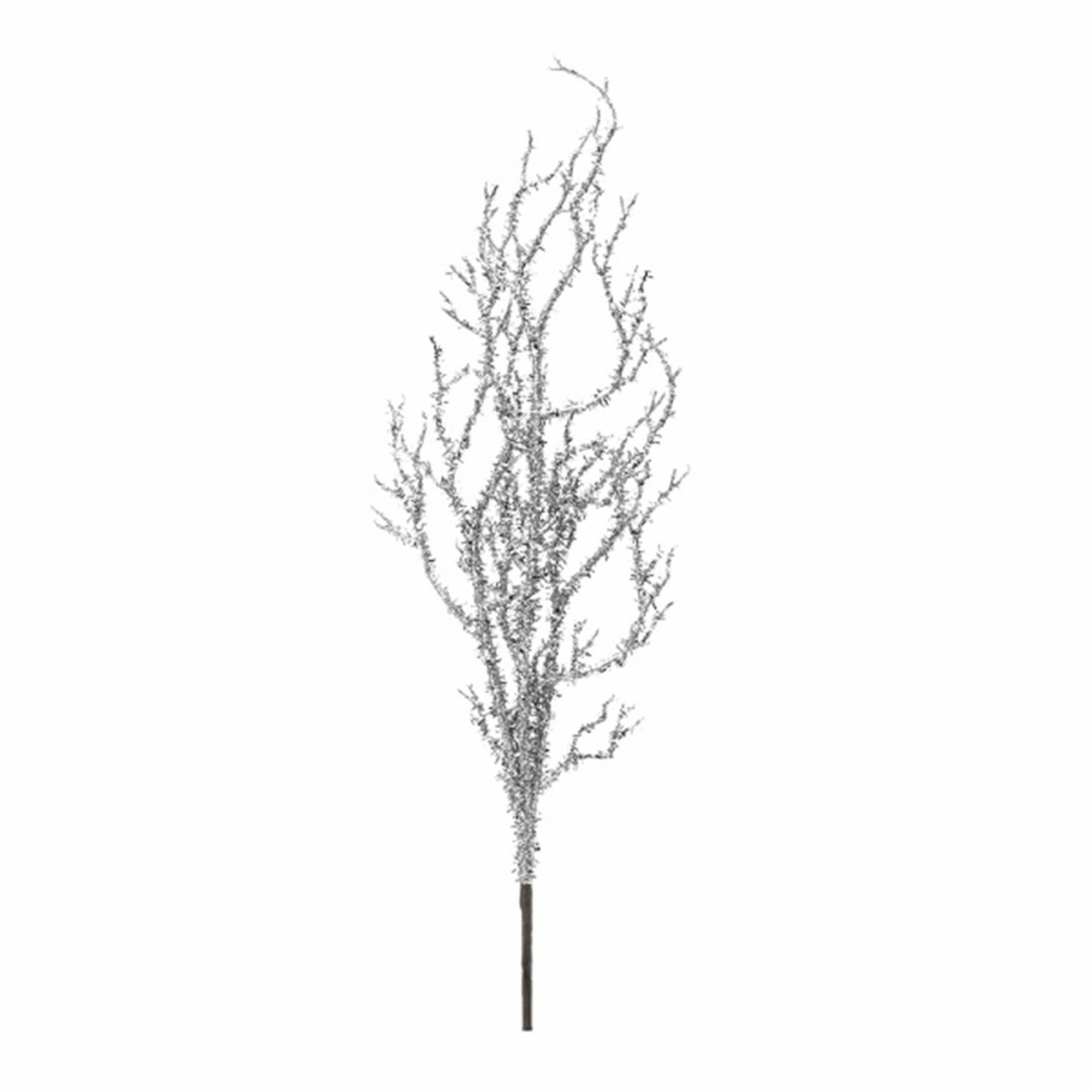 Glitter Branch (Set of 6) 24.5"H Plastic