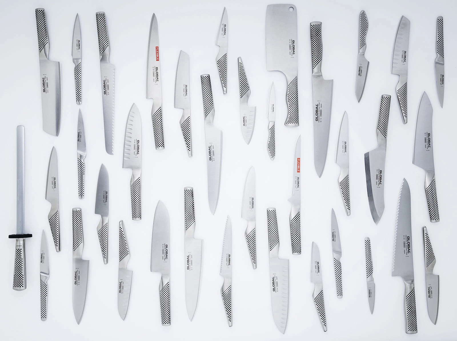 Global 10 Piece Classic Knife Block Set