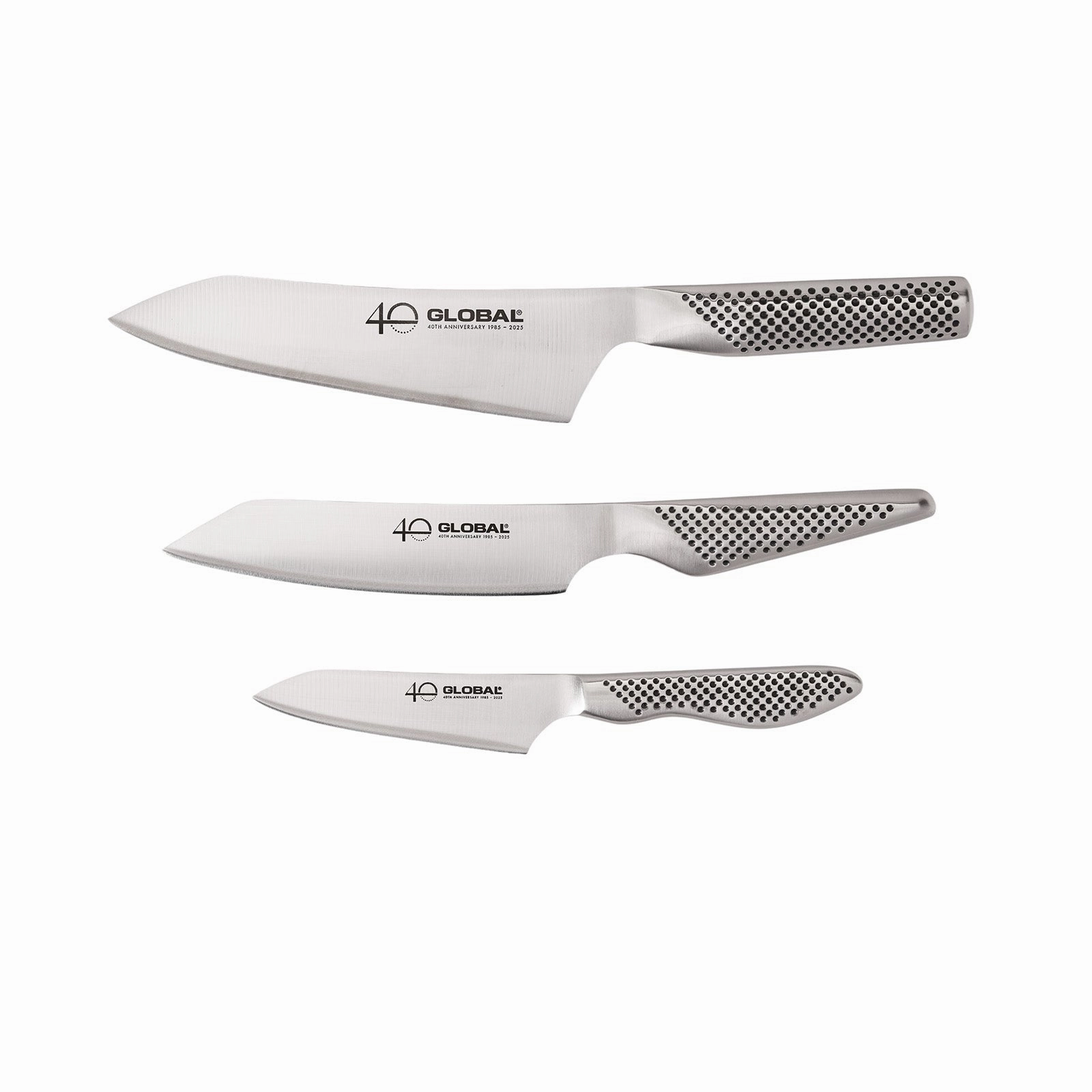 Global 40th Anniversary 3-Piece Knife Set Cutlery knife sets deals