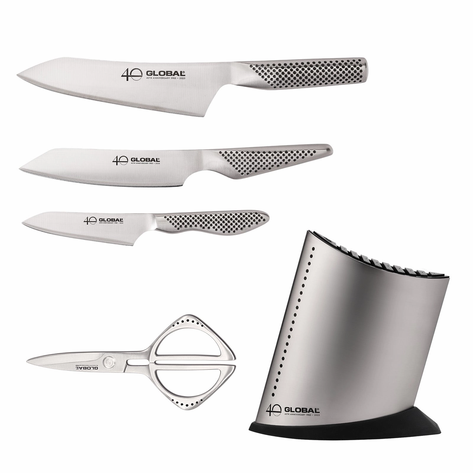 Global 40th Anniversary 5-Piece Block Set Cutlery knife sets deals