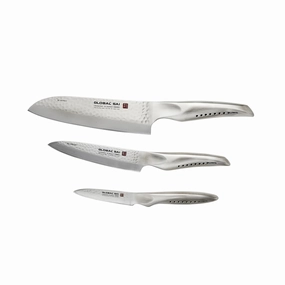 Global SAI 3 Piece Knife Set Cutlery knife sets deals