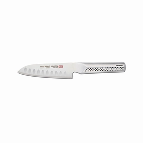Global UKON 5" Santoku Knife, Hollow Ground Cutlery knife sets deals