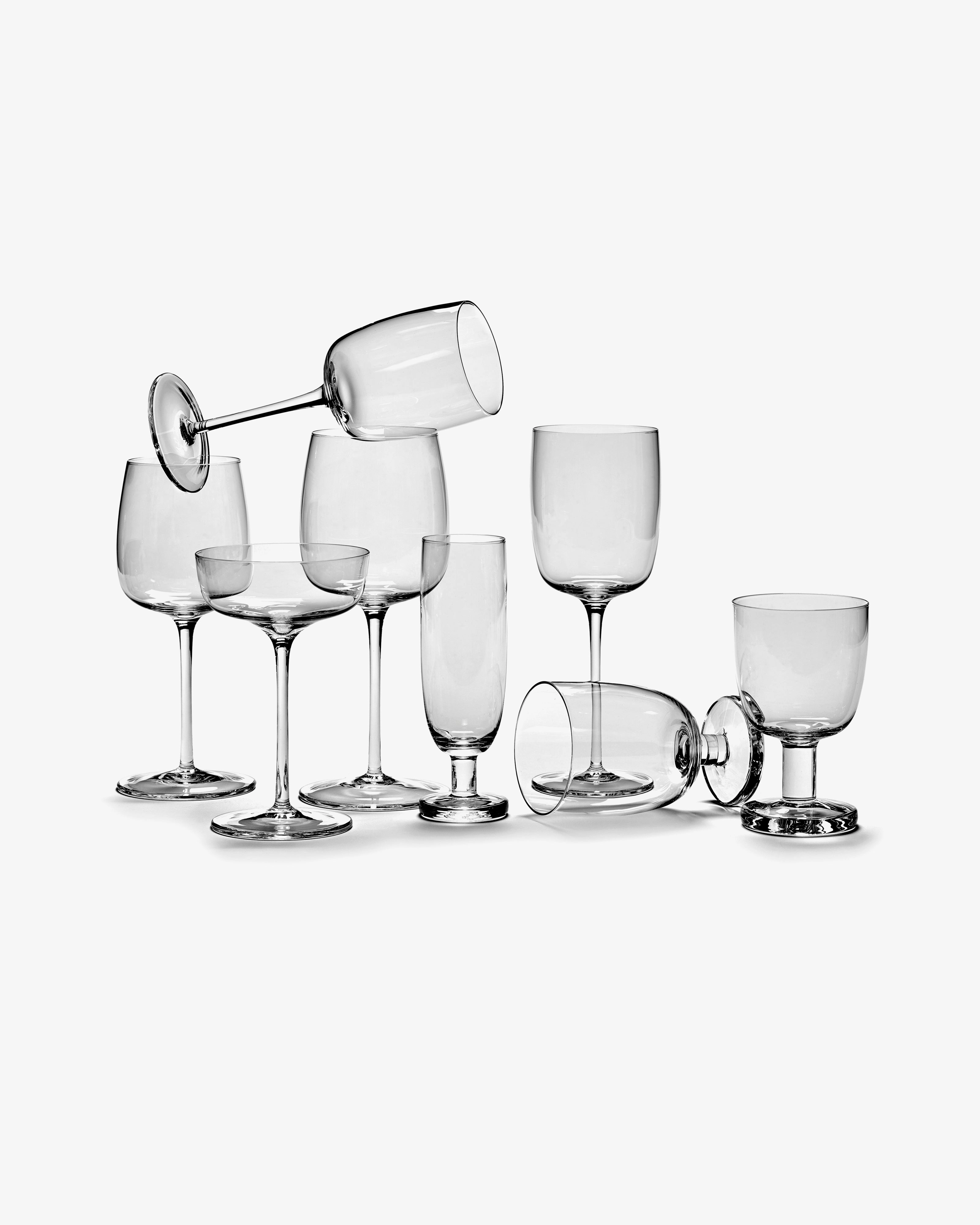 Goblet short stem transparent Passe-partout Glassware Tableware discount